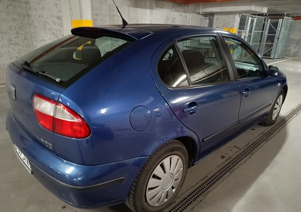 Seat Leon cena 6900 przebieg: 182400, rok produkcji 2003 z Łódź małe 67
